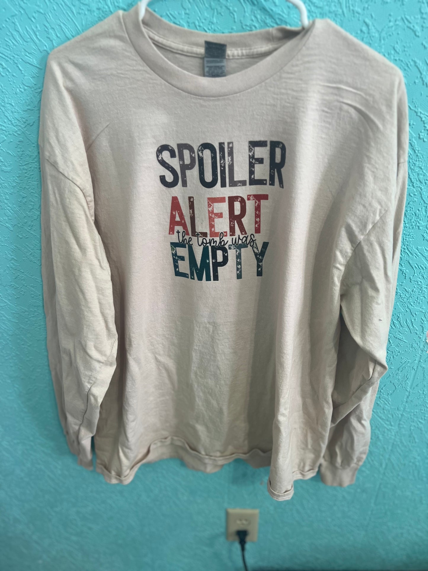 Long sleeve adult shirt