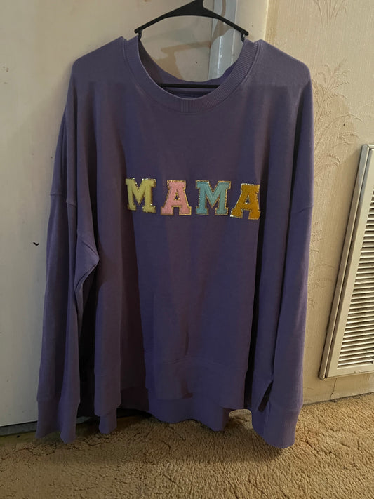 Mama long sleeve sweater