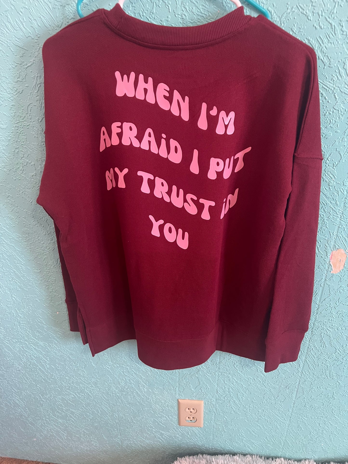 Psalm 56:3 Sweatshirt